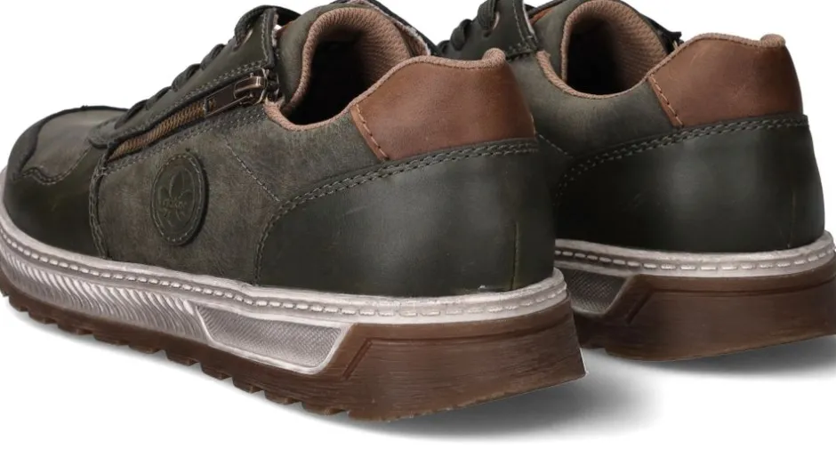 Rieker Sneakers Groen Heren|Heren Comfort|Sneakers
