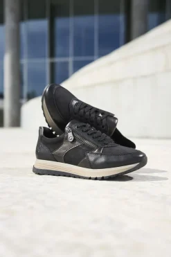 Rieker Sneakers Zwart Dames|DAMES Comfort|Sneakers