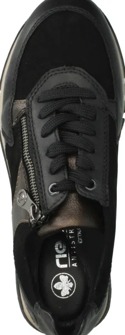 Rieker Sneakers Zwart Dames|DAMES Comfort|Sneakers
