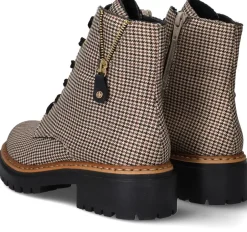 Rieker Veterboots Beige Dames|DAMES Veterschoenen|Comfort