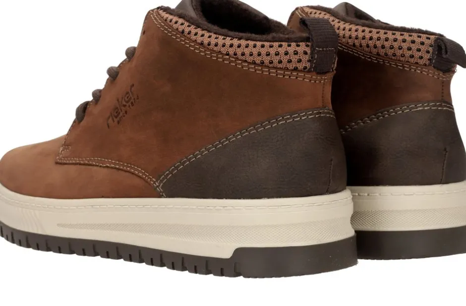 Rieker Veterboots Bruin Heren|Heren Boots