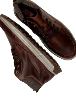 Rieker Veterboots Bruin Heren|Heren Boots