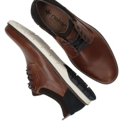 Rieker Veterschoenen Bruin Heren|Heren Veterschoenen|Comfort