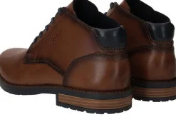 Rieker Veterschoenen Cognac Heren|Heren Veterschoenen