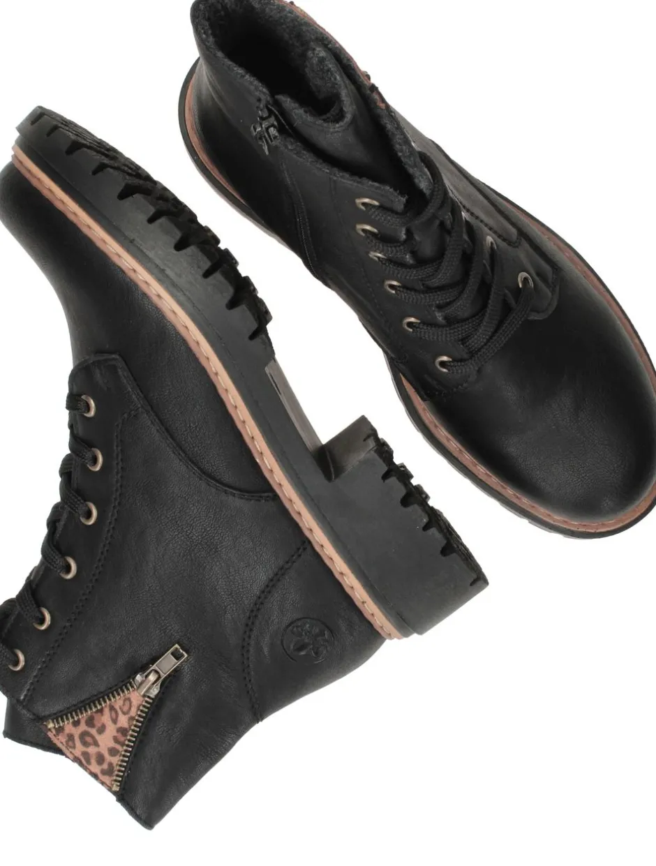 Rieker Veterschoenen Dames|DAMES Veterschoenen|Comfort