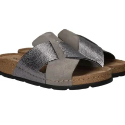 Rohde Slippers Grijs Dames|DAMES Slippers