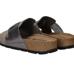 Rohde Slippers Grijs Dames|DAMES Slippers