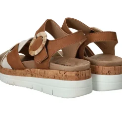 Sens Sandalen Bruin Dames|DAMES Sandalen|Comfort