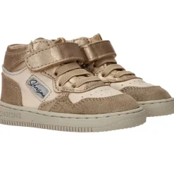 Shoesme Baby-Proof Sneakers Beige Meisjes| Baby|Sneakers