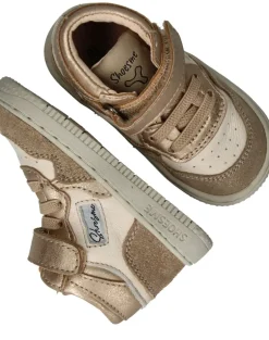 Shoesme Baby-Proof Sneakers Beige Meisjes| Baby|Sneakers