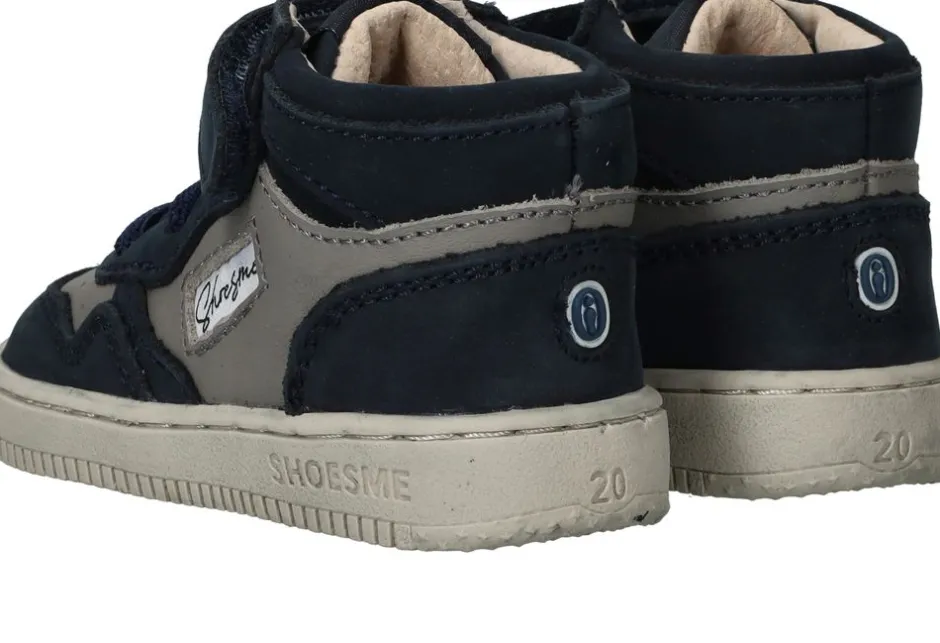 Shoesme Baby-Proof Sneakers Blauw Jongens| Baby|Sneakers