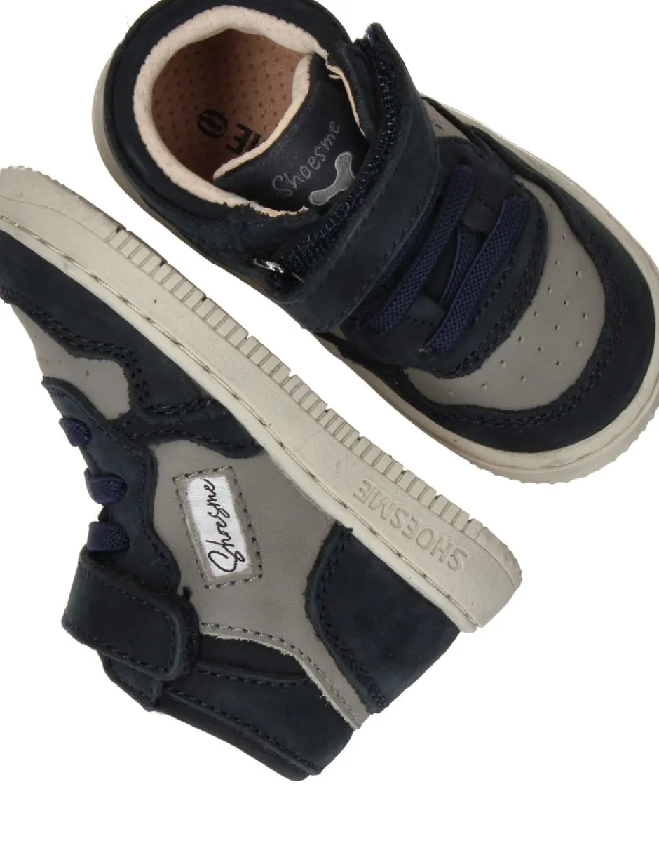 Shoesme Baby-Proof Sneakers Blauw Jongens| Baby|Sneakers