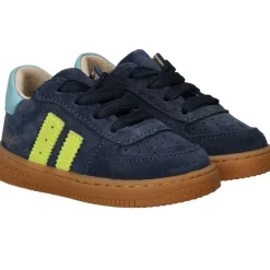 Shoesme Veterschoenen Blauw Jongens| Sneakers