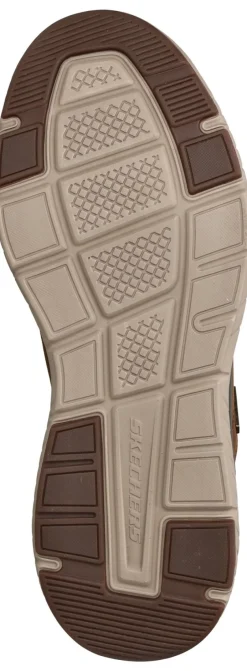 Skechers Arch Fit Crosser Waterproof Sneakers Bruin Heren|Heren Sneakers