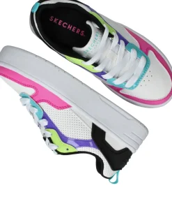 Skechers Court High Color Crush Sneakers Meisjes| Sneakers
