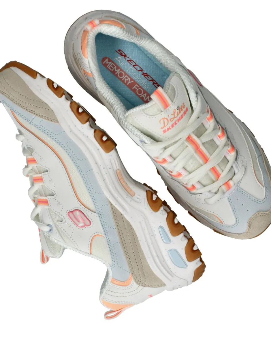 Skechers D'Lites Bold Views Sneakers Dames|DAMES Sneakers