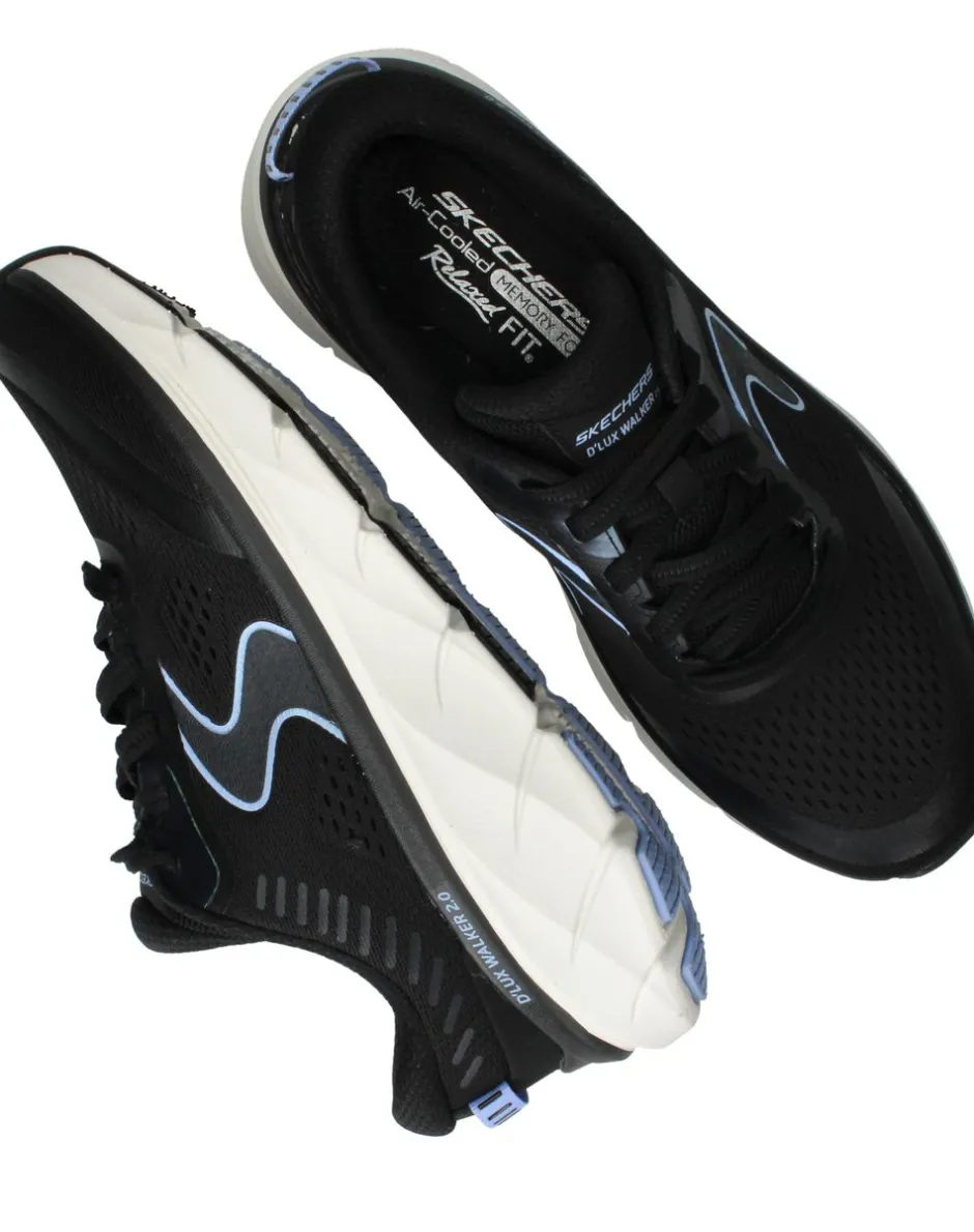 Skechers D'Lux Walker 2.0 Active Pace Sneakers Dames|DAMES Sneakers