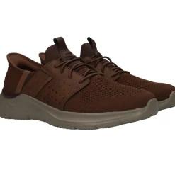 Skechers Garner Newick Slip-Ins Sneakers Heren|Heren Instappers|Sneakers