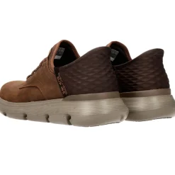 Skechers Hands Free Slip-ins Garza-Gervin Wide Instappers Cognac Heren|Heren Instappers|Comfort