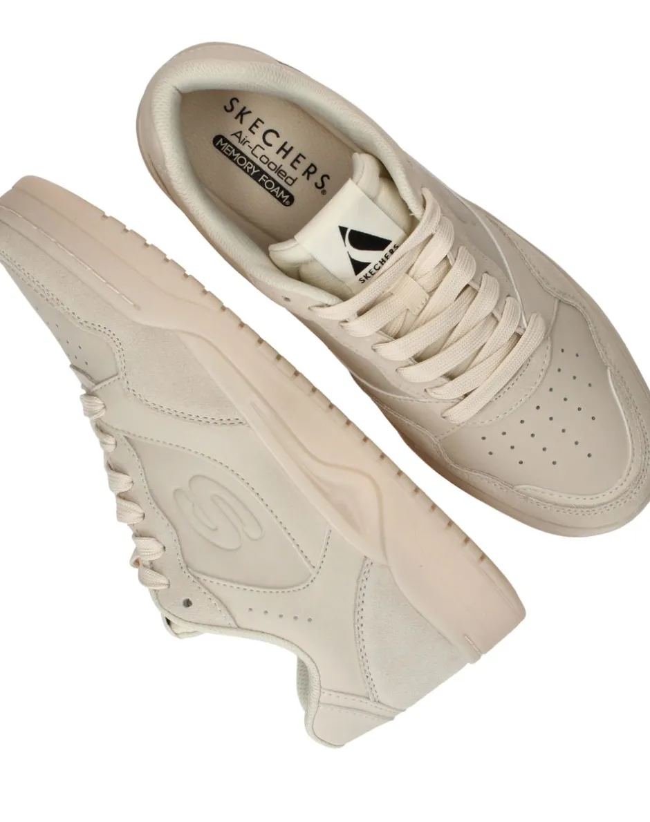 Skechers Koopa Court Volley Low Varsity Sneakers Heren|Heren Sneakers