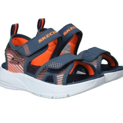 Skechers Microspec Splash Sandalen Blauw Jongens| Sandalen
