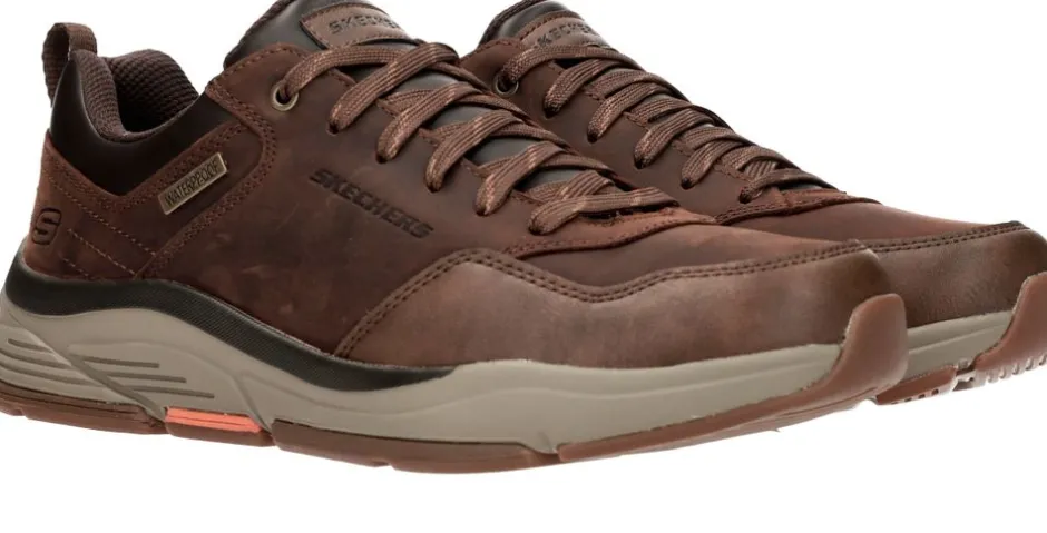 Skechers Relaxed Fit Benago Hombre Waterproof Sneakers Heren|Heren Sneakers