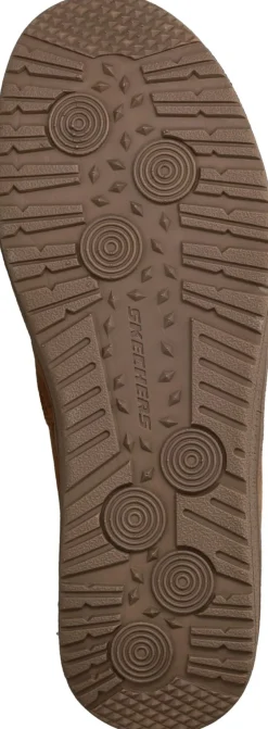 Skechers Relaxed Fit Melson Willmore Pantoffels Cognac Heren|Heren Pantoffels