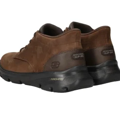 Skechers Slip-Ins Arch Fit Garza Boots Heren|Heren Boots|Veterschoenen