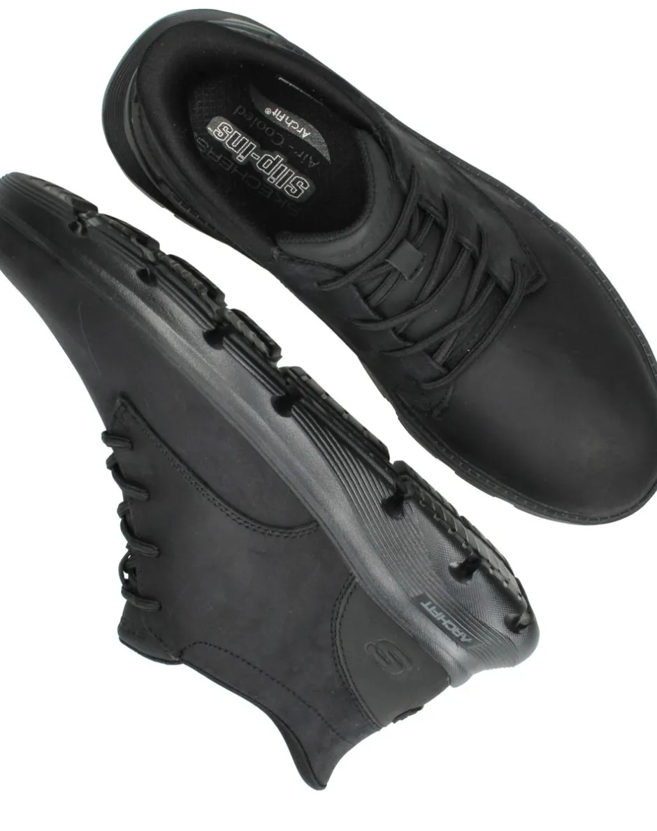 Skechers Slip-Ins Arch Fit Garza Veterschoenen Heren|Heren Veterschoenen