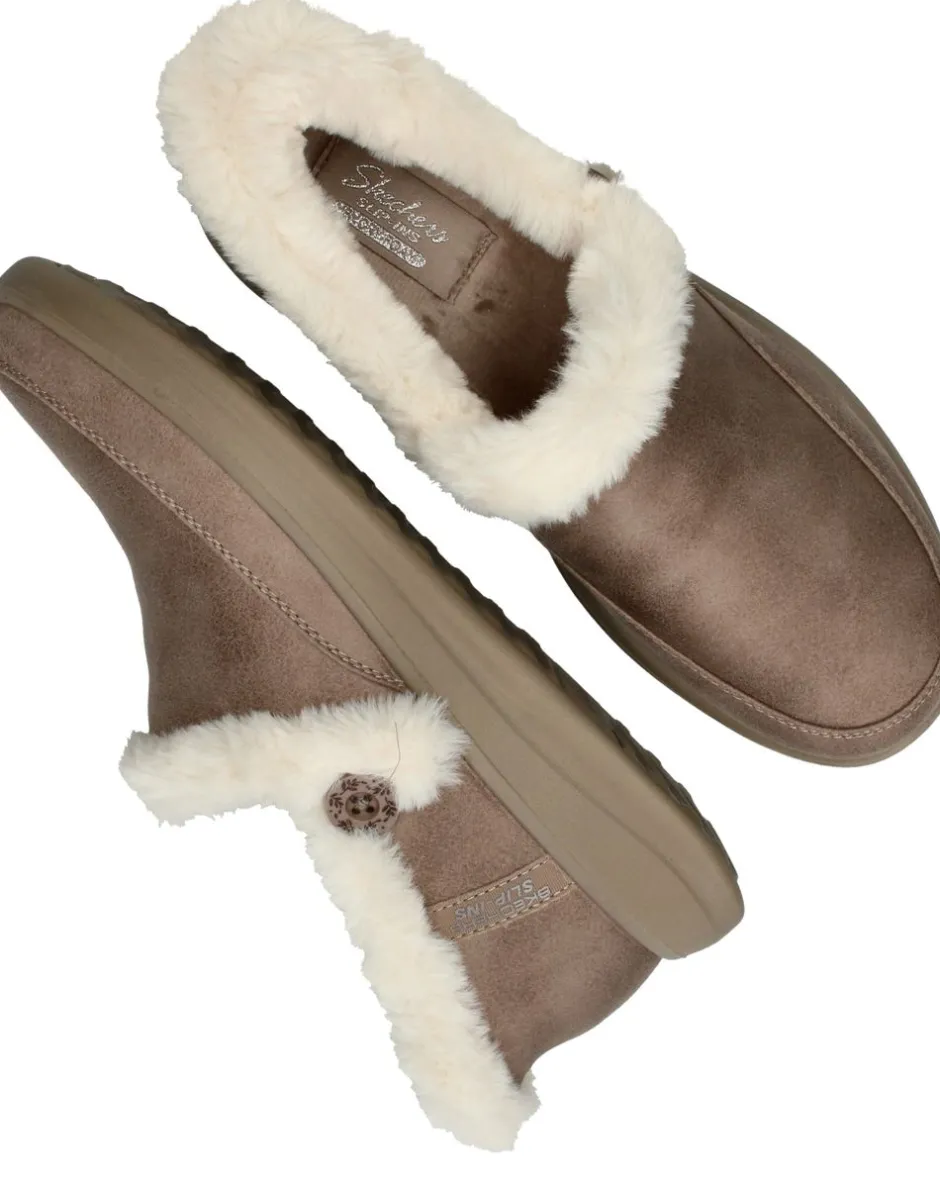 Skechers Slip-Ins Cozy Escape Pantoffels Dames|DAMES Pantoffels