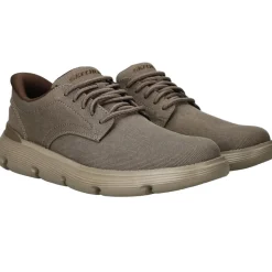 Skechers Slip-Ins Garza Clive Instappers Taupe Heren|Heren Instappers|Comfort
