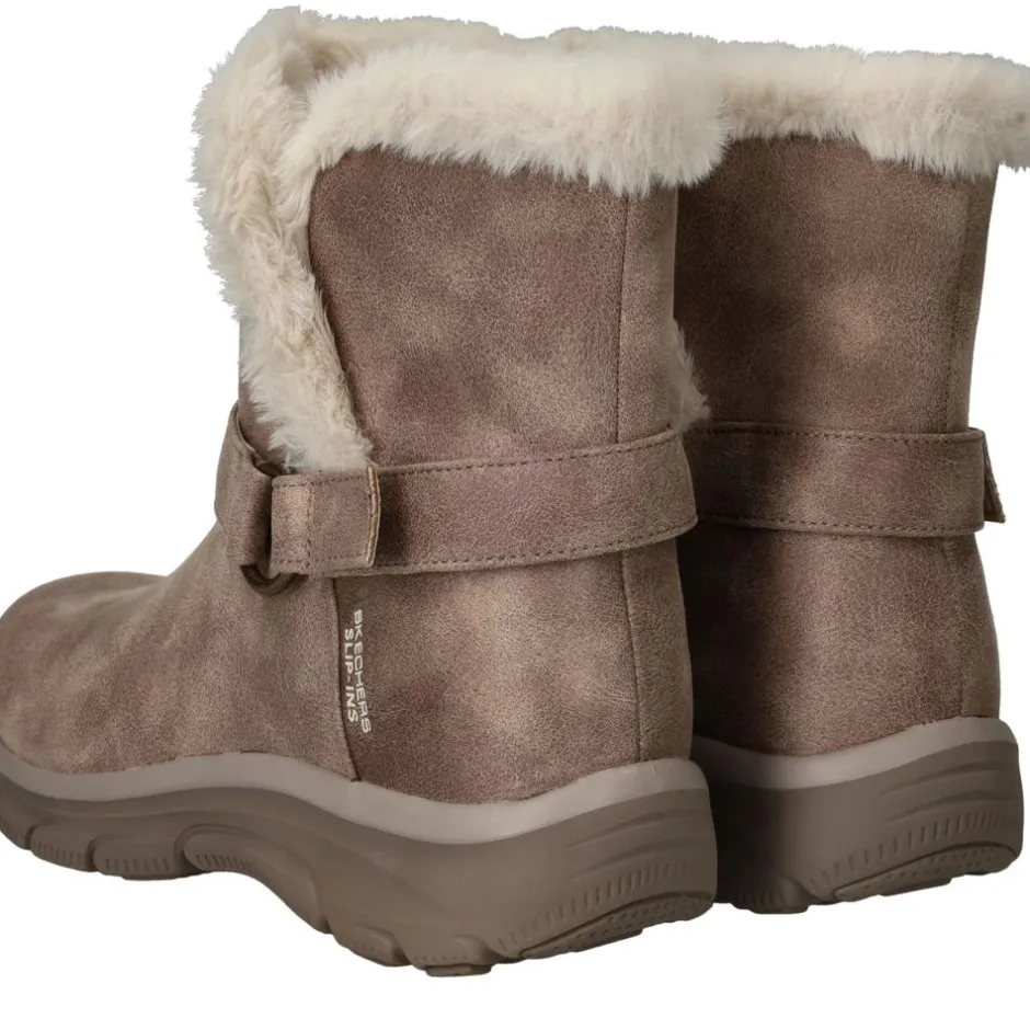 Skechers Slip-Ins Relaxed Fit Vegan Boots Beige Dames|DAMES Boots
