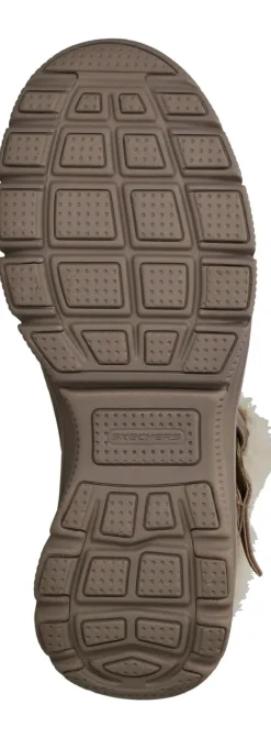 Skechers Slip-Ins Relaxed Fit Vegan Boots Beige Dames|DAMES Boots