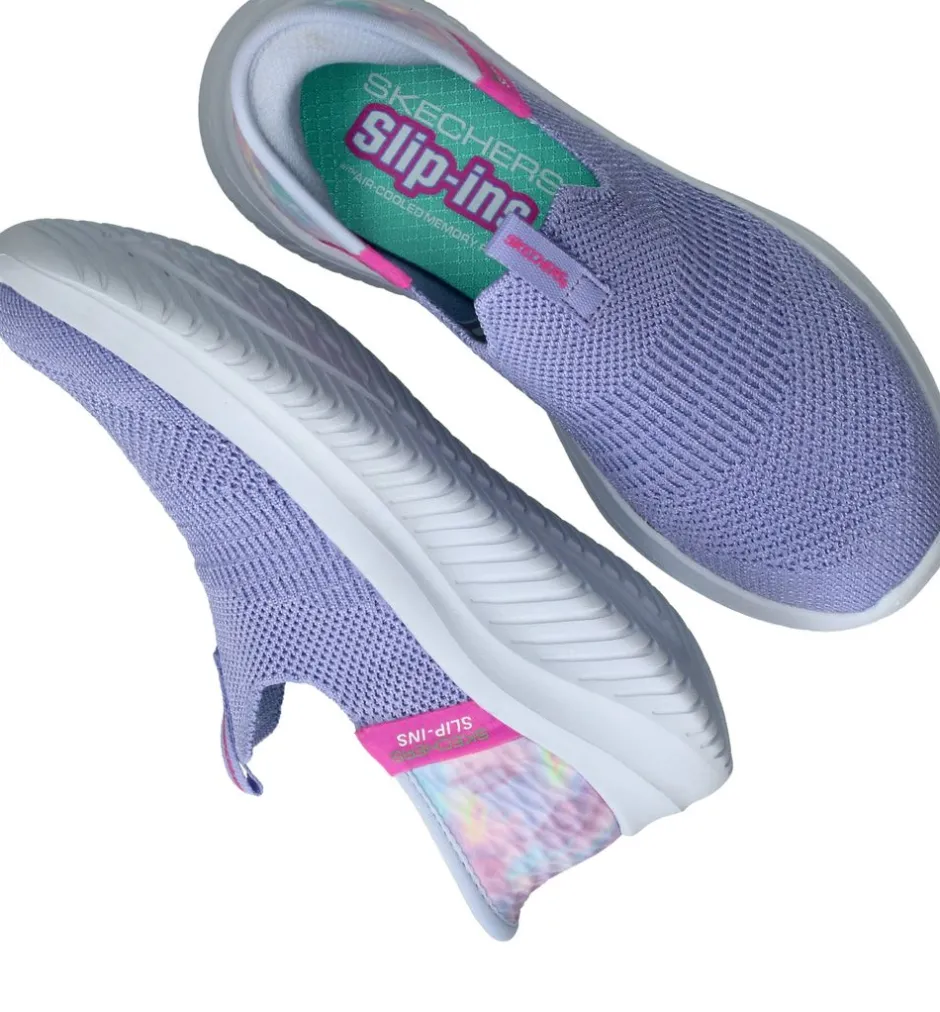 Skechers Ultra Flex 3.0 Colory Wild Slip-Ins Sneakers Meisjes| Sneakers