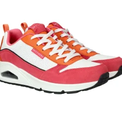 Skechers Uno 2 Much Fun Sneakers Roze Dames|DAMES Sneakers