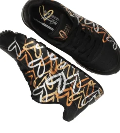 Skechers Uno Lite Metallic Love Sneakers Meisjes| Sneakers