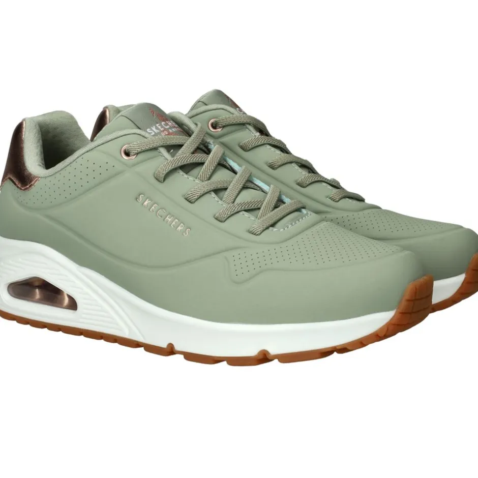 Skechers Uno Shimmer Away Sneakers Dames|DAMES Sneakers