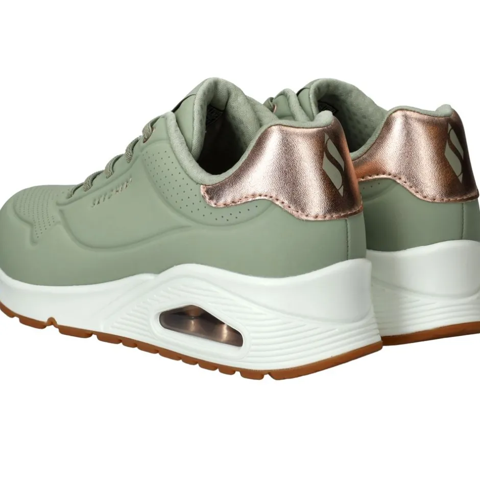 Skechers Uno Shimmer Away Sneakers Dames|DAMES Sneakers