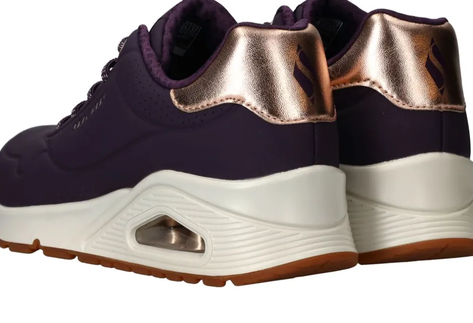 Skechers Uno Shimmer Away Sneakers Dames|DAMES Sneakers