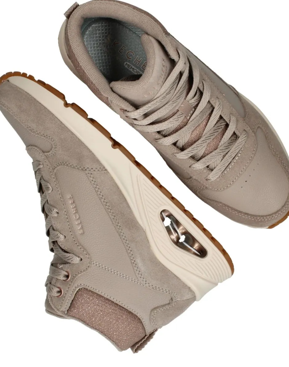 Skechers Uno Veterschoenen Dames|DAMES Veterschoenen|Sneakers
