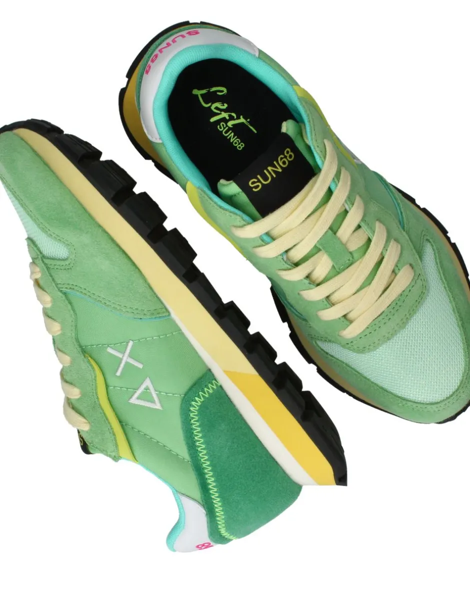 SUN68 Ally Color Explosion Sneakers Dames|DAMES Sneakers