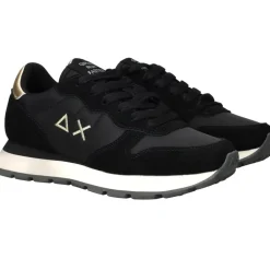 SUN68 Ally Gold Silver Sneakers Dames|DAMES Sneakers