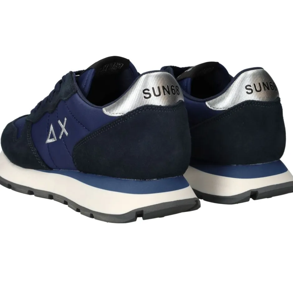 SUN68 Ally Gold Silver Sneakers Dames|DAMES Sneakers