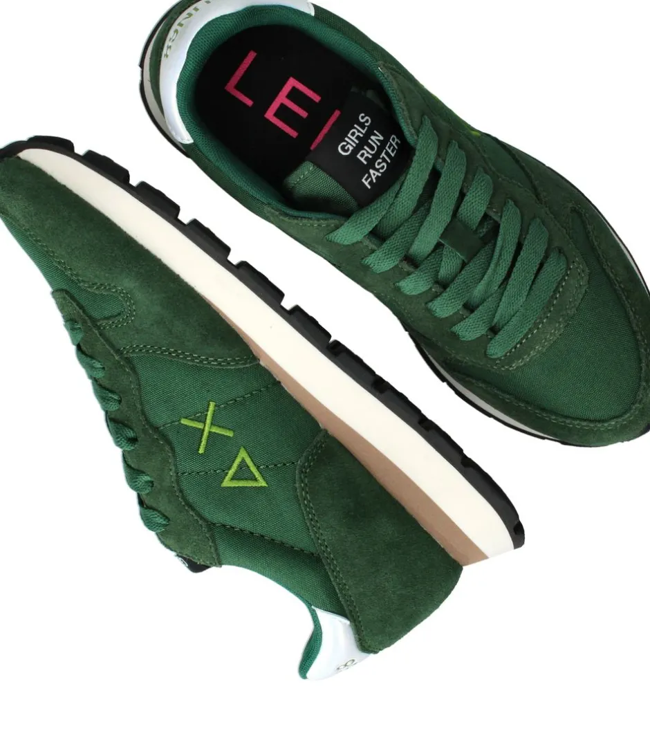 SUN68 Ally Solid Nylon Sneakers Dames|DAMES Sneakers