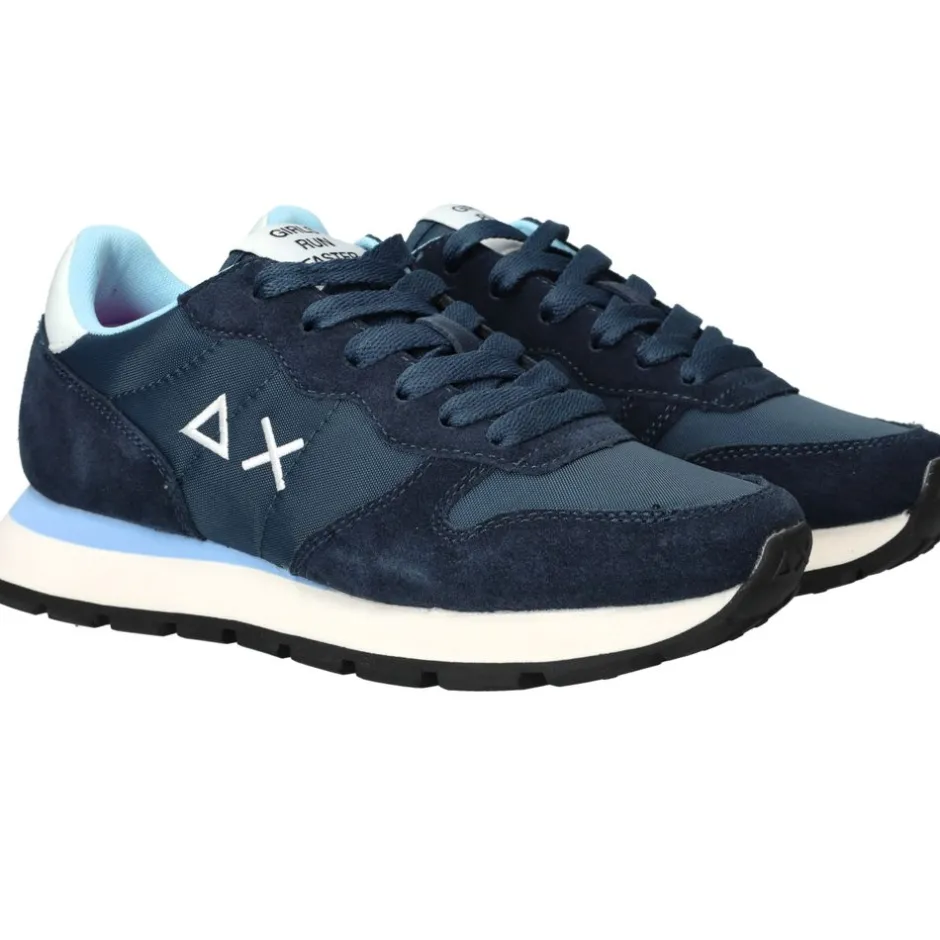 SUN68 Ally Solid Nylon Sneakers Dames|DAMES Sneakers