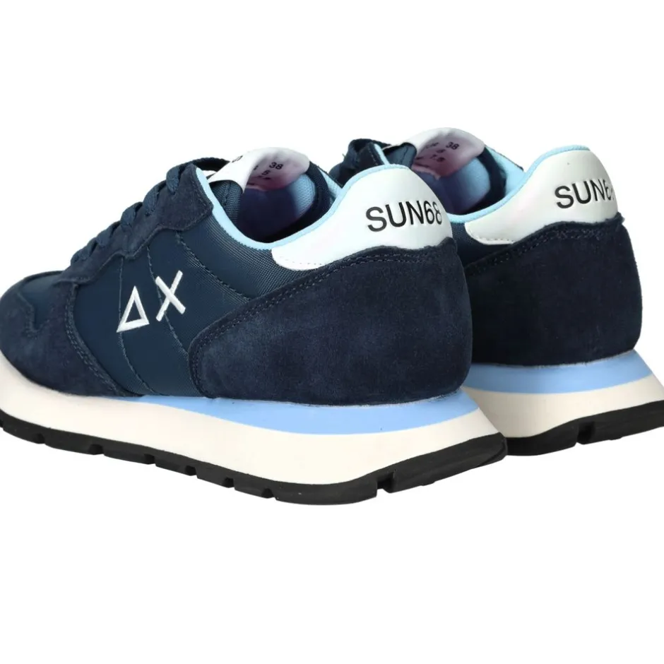 SUN68 Ally Solid Nylon Sneakers Dames|DAMES Sneakers