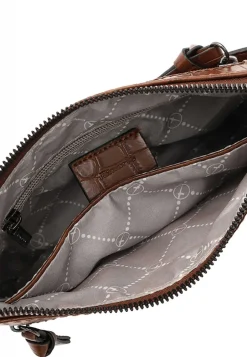 Tamaris Alessia Kroko Tas Cognac Dames|DAMES Tassen
