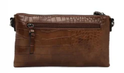Tamaris Alessia Kroko Tas Cognac Dames|DAMES Tassen