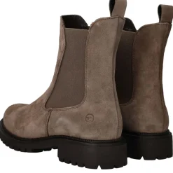 Tamaris Chelseaboots Taupe Dames|DAMES Boots