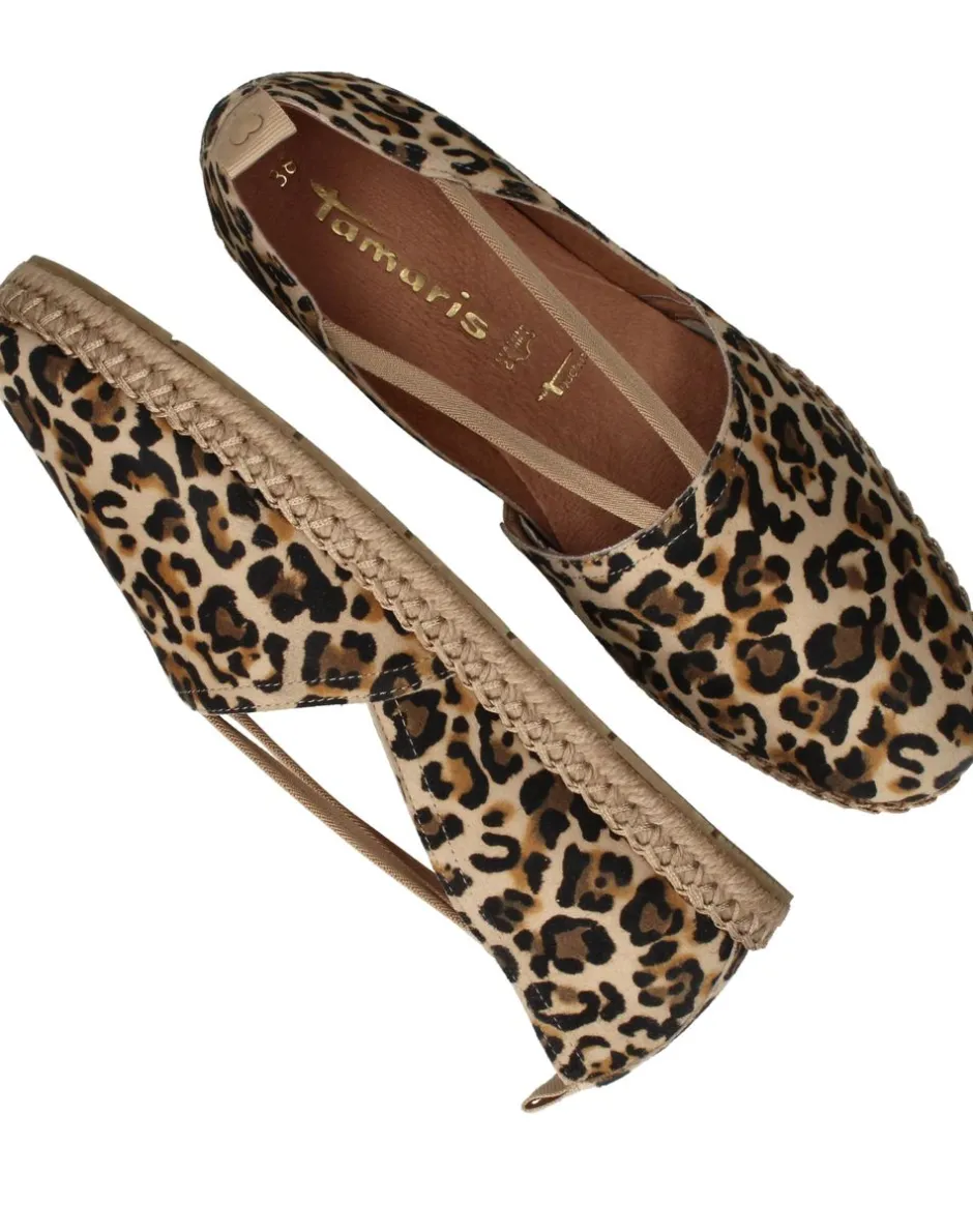 Tamaris Espadrilles Bruin Dames|DAMES Instappers